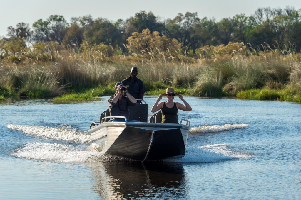 Water safari, Okavango Delta