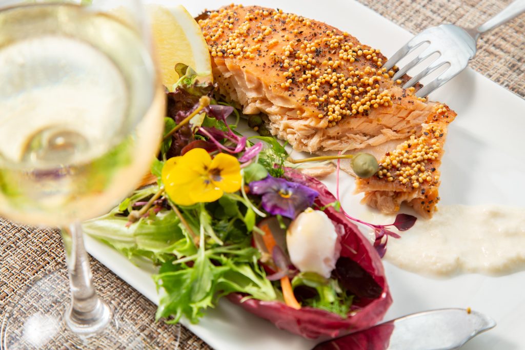 04 Fine dining cuisine at Fancourt luxury accommodation and golf course