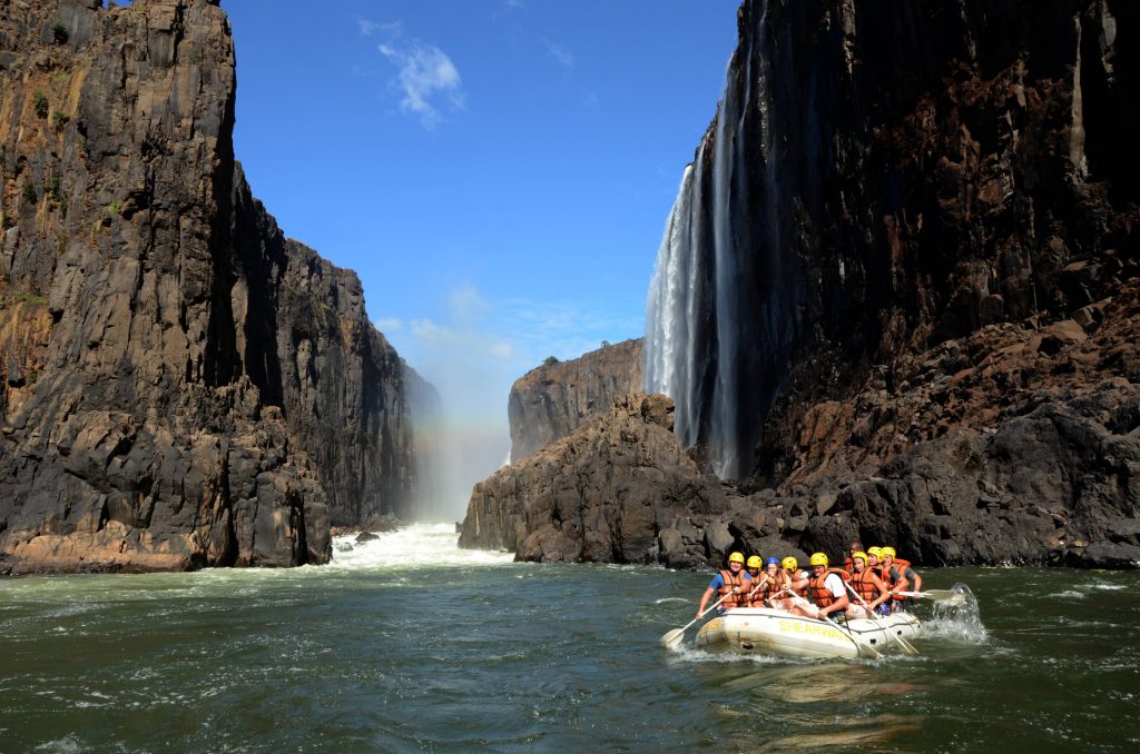 9.-rafting-boiling-pot-e1380625348423 Water rafting at Victoria falls in Zambia with exclusive tour group.