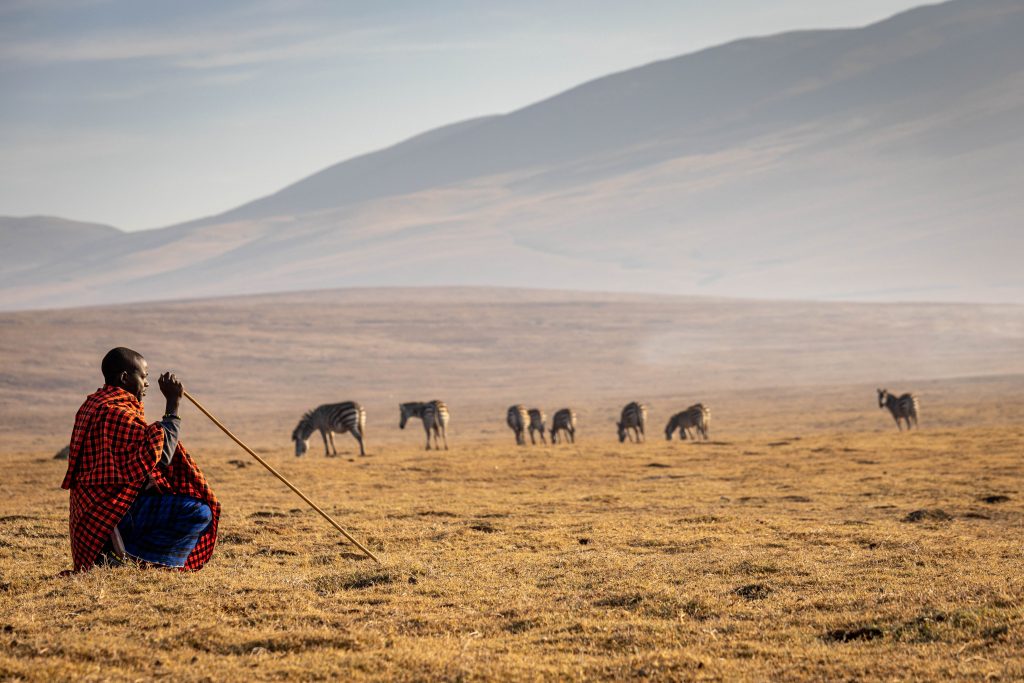 Ngorongoro,National,Park,arusha,tanzania,05,October,2020,-,Young,Masai,Warrior
